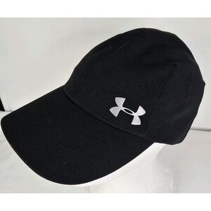 Women's Under Armour Run Hat Free Fit Black Adjustable
